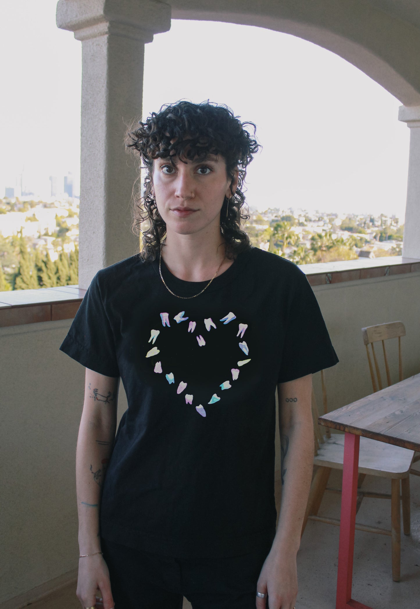 Teeth Heart Tailored Tee