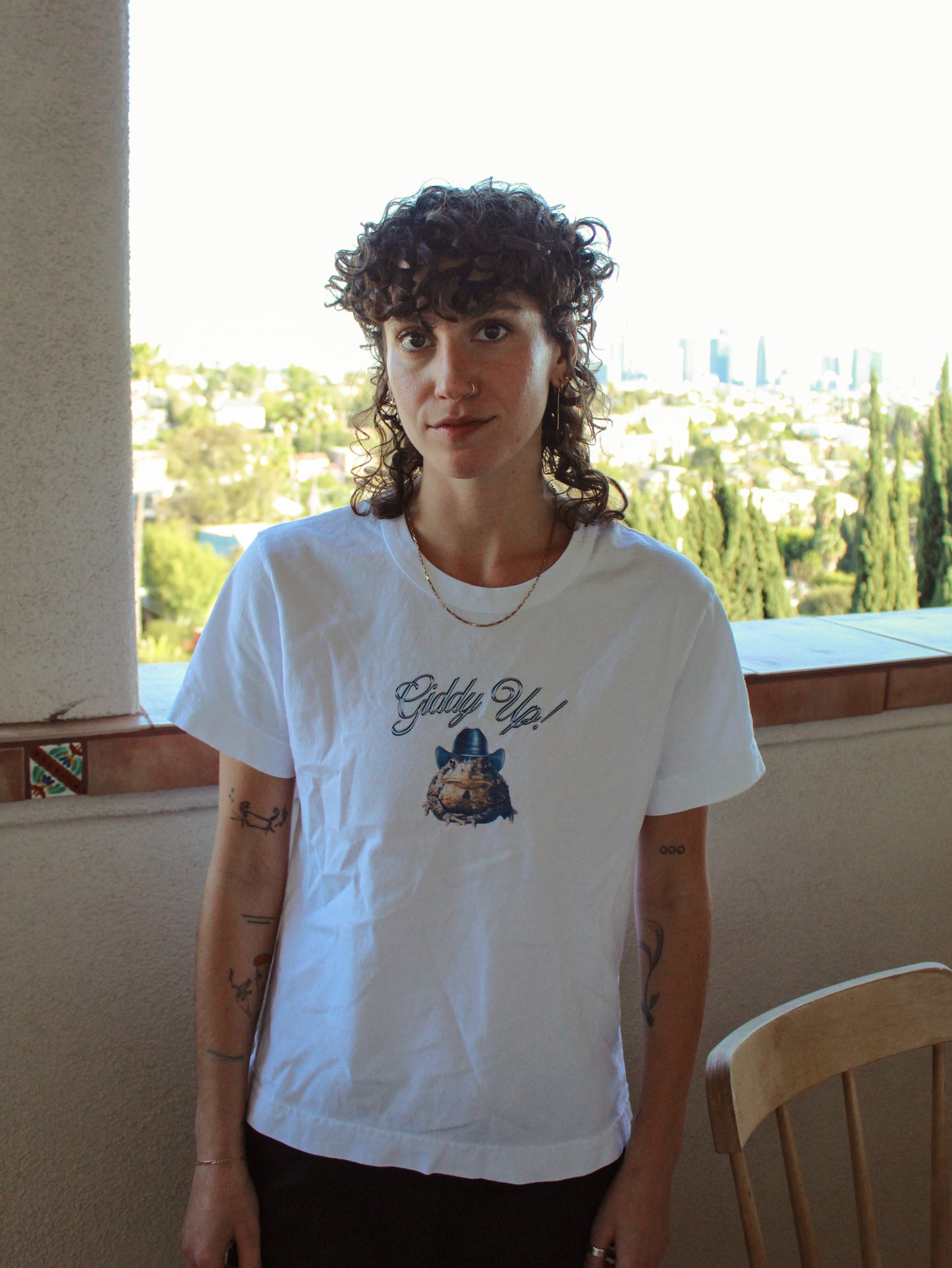 Giddy Up Tailored Tee