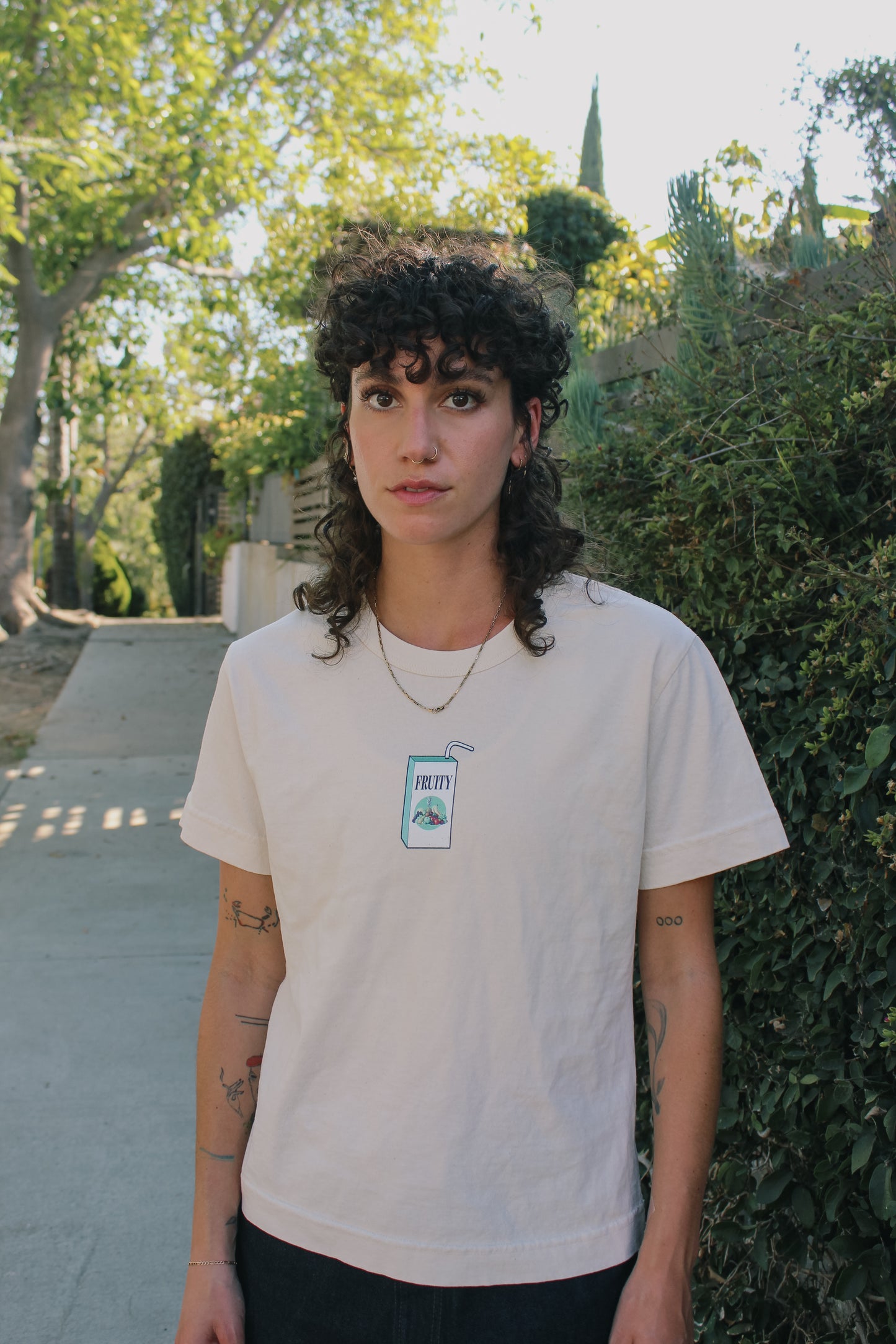 Fruity Juice Box Tailored Tee