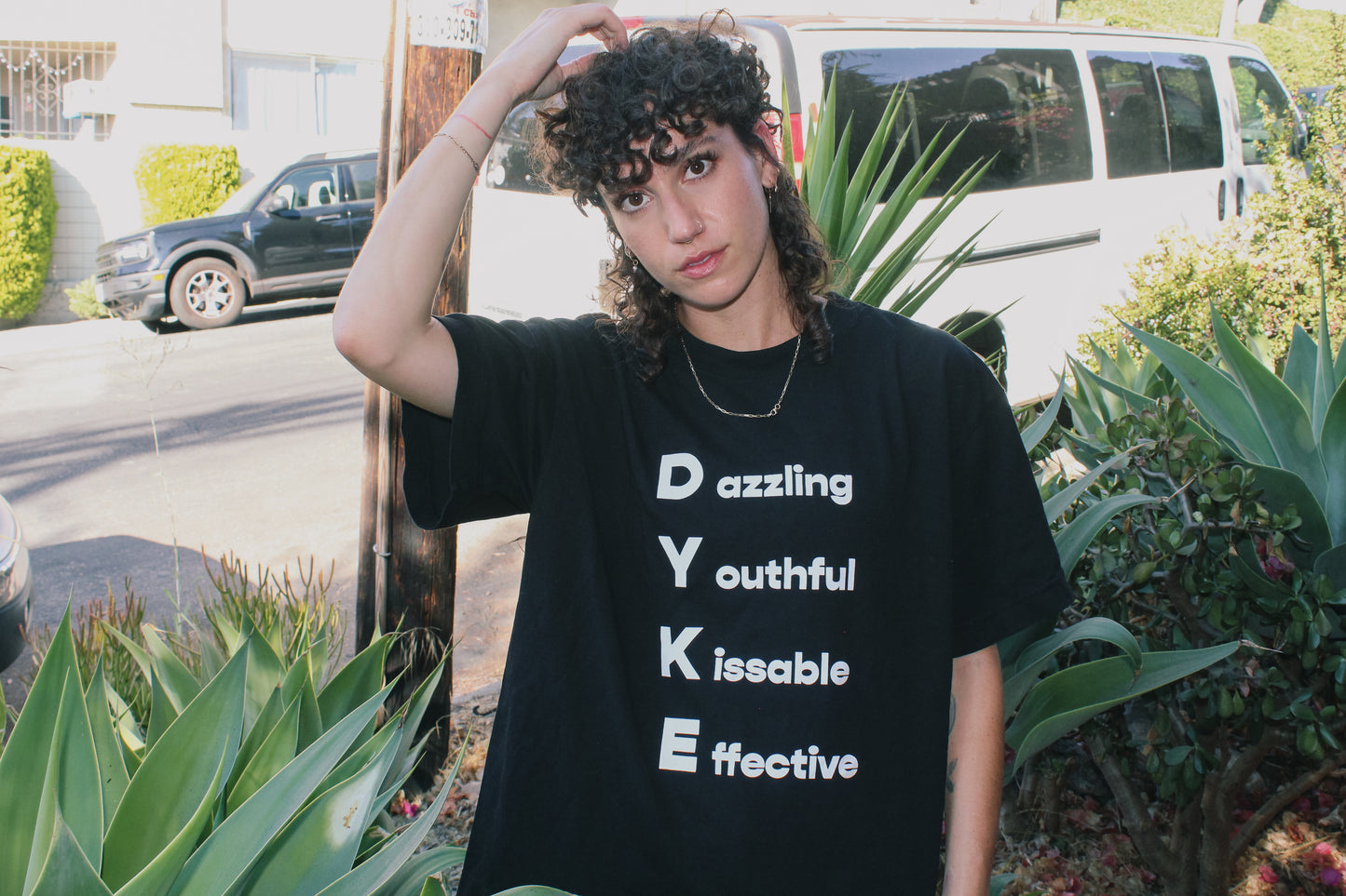 Dyke Acrostic Poem Tee