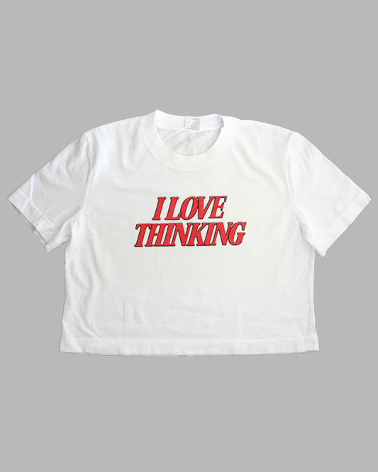 I Love Thinking Baby Tee