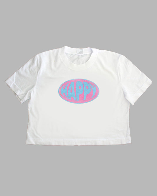 Pink & Blue Happy Baby Tee