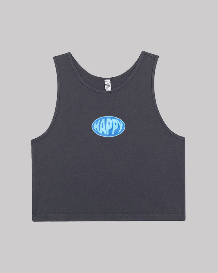 Blue Happy Tank