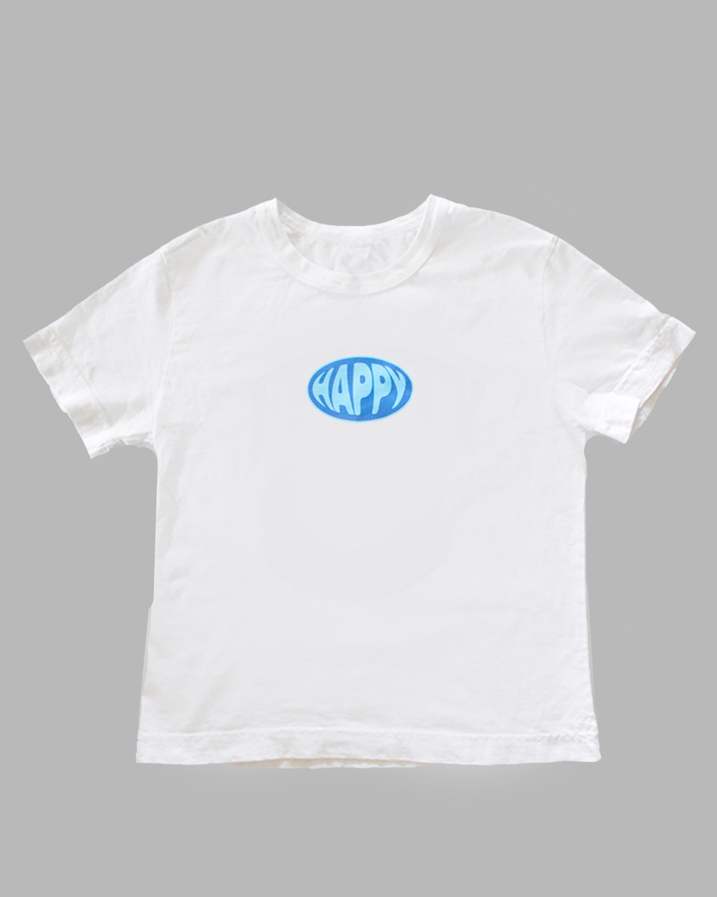 Blue Happy Tailored Tee