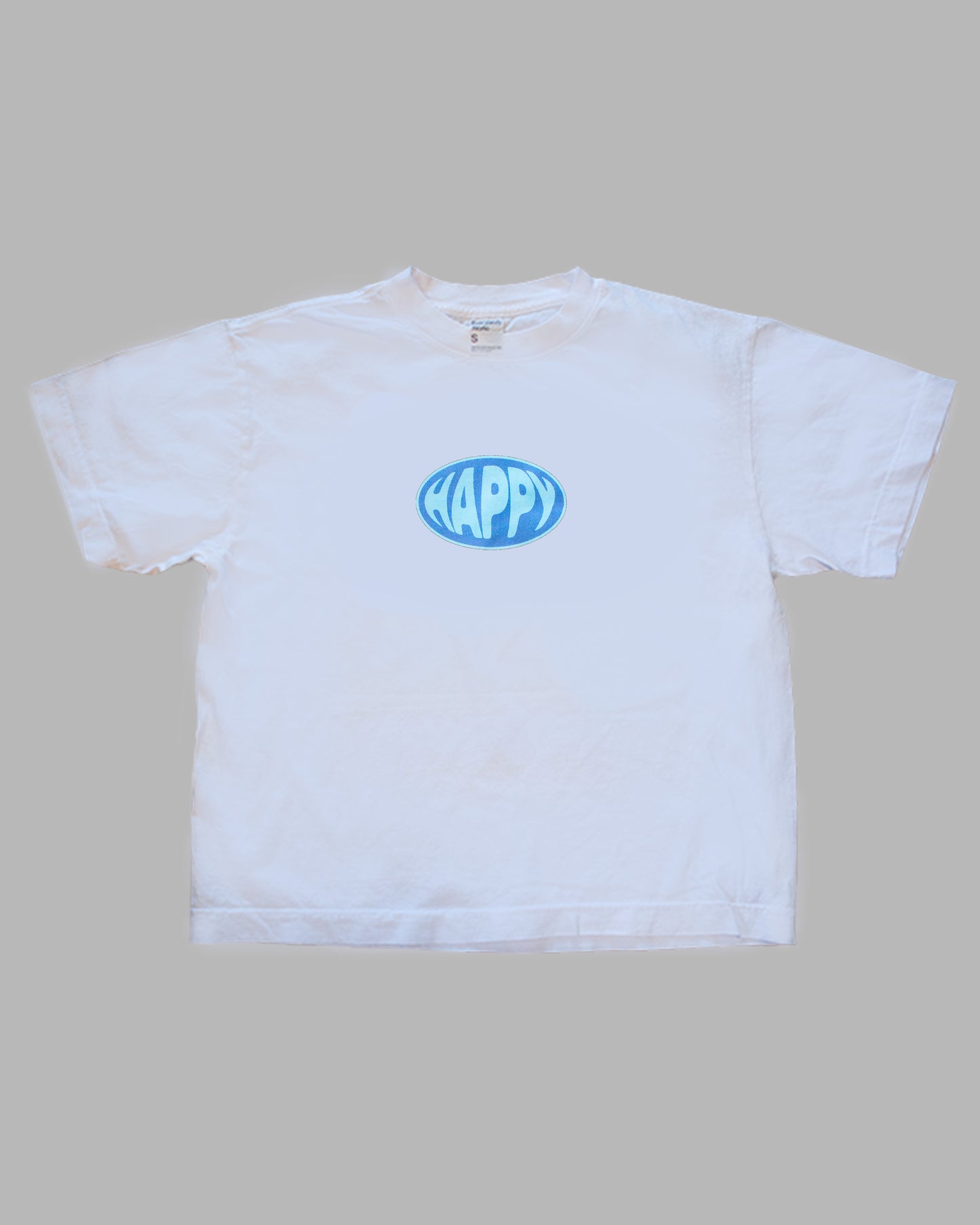 Blue Happy Tee