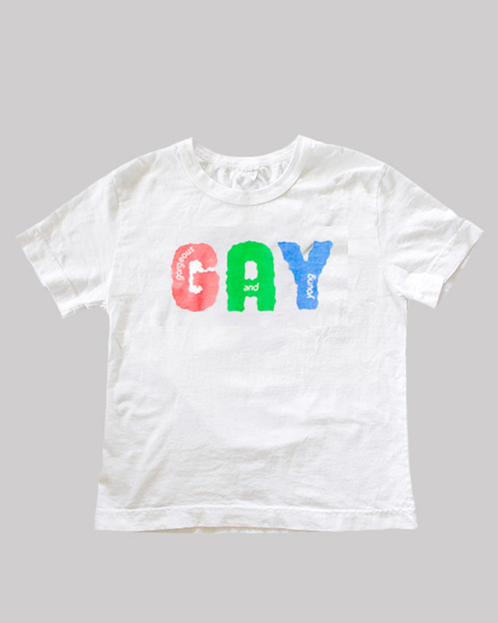 Scribble GAY Tailored Tee