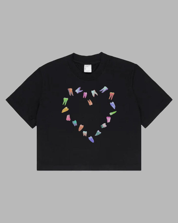 Teeth Heart Baby Tee