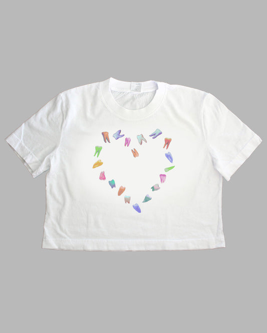 Teeth Heart Baby Tee