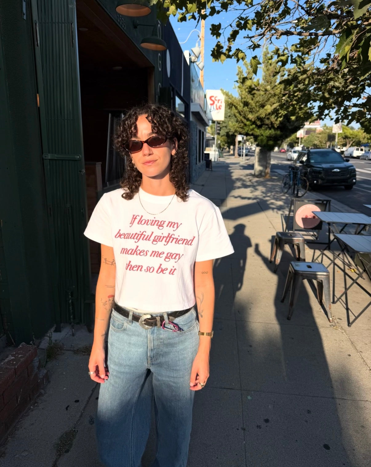 Makes Me Gay Baby Tee