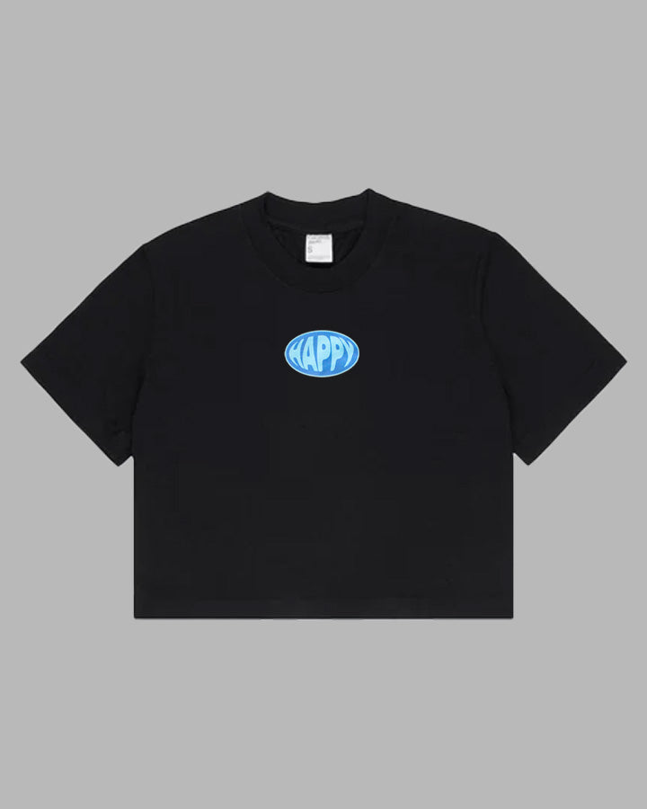 Blue Happy Baby Tee