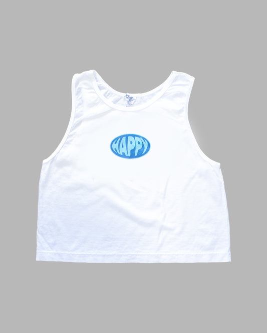 Blue Happy Tank