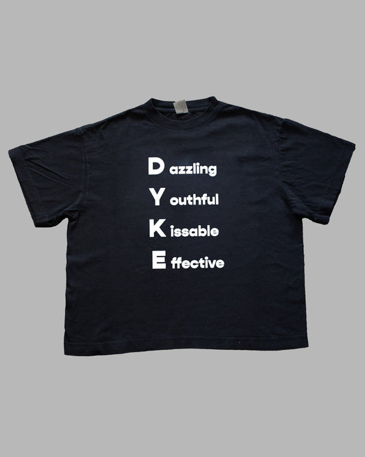 Dyke Acrostic Poem Tee