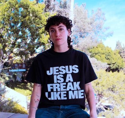 Jesus Is A Freak Like Me Boxy Tee