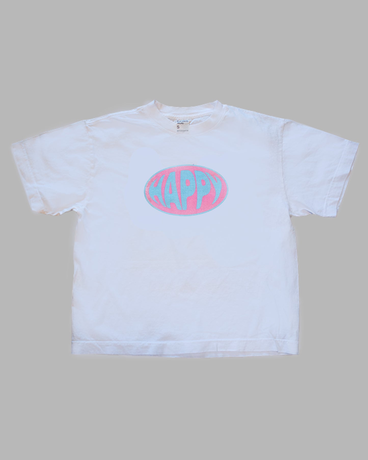 Pink & Blue Happy Tee