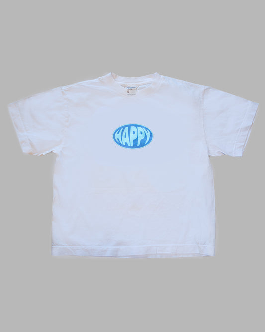 Blue Happy Tee