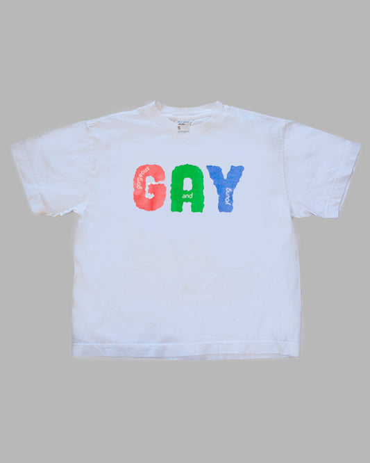 Scribble GAY tee