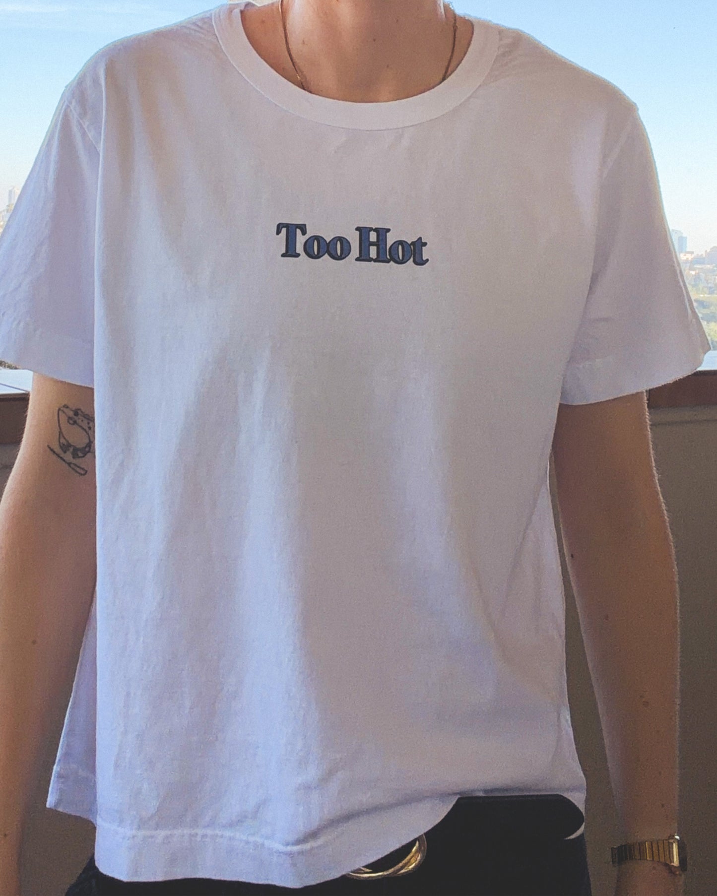 Too Hot Tailored Tee